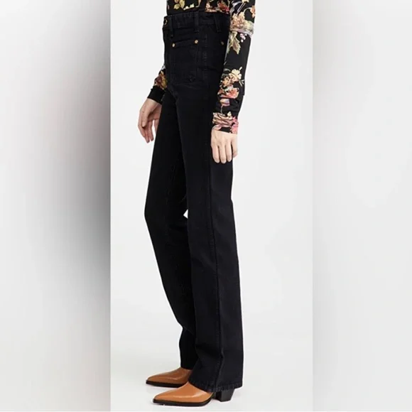 Khaite Isabella Super high waisted jeans shade Dayton - Picture 4 of 8